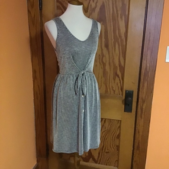 Caution to the Wind Striped Sundress - Picture 6 of 7